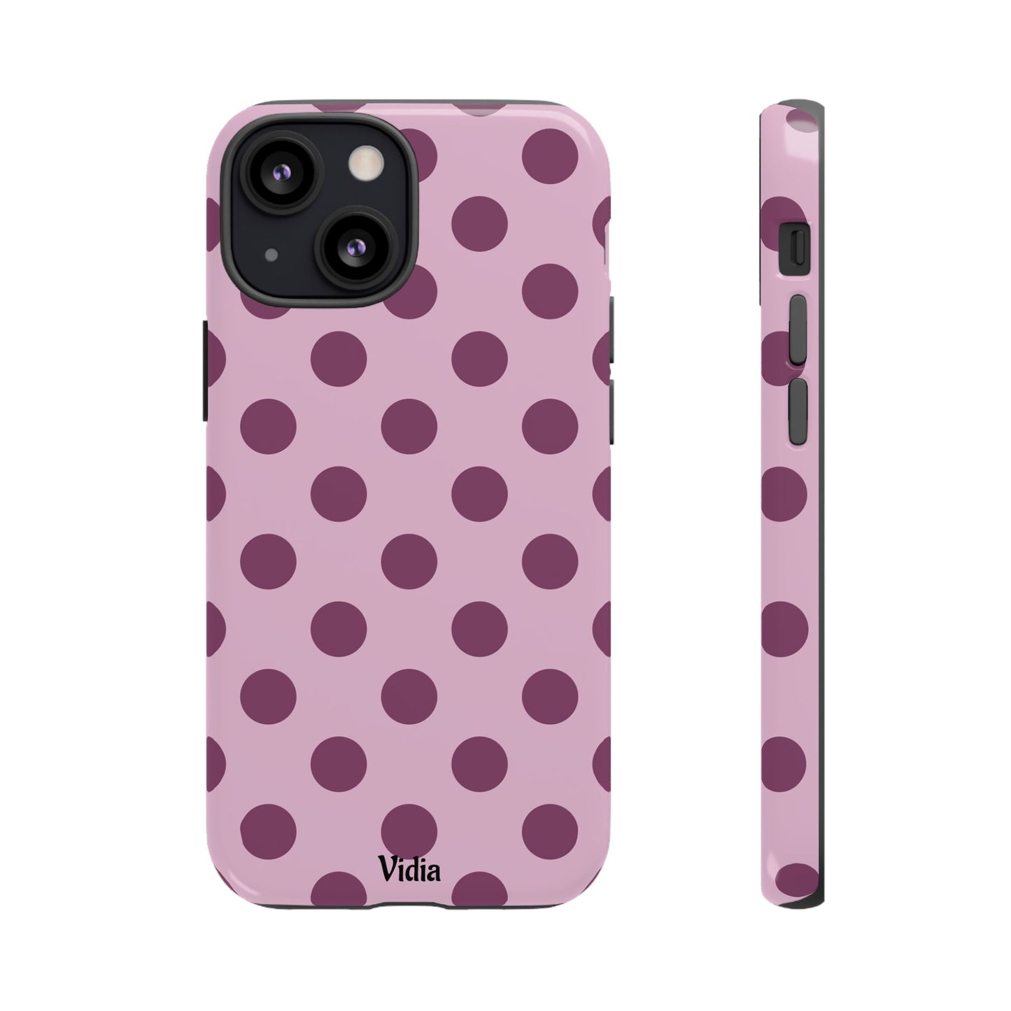 Berry polka dot