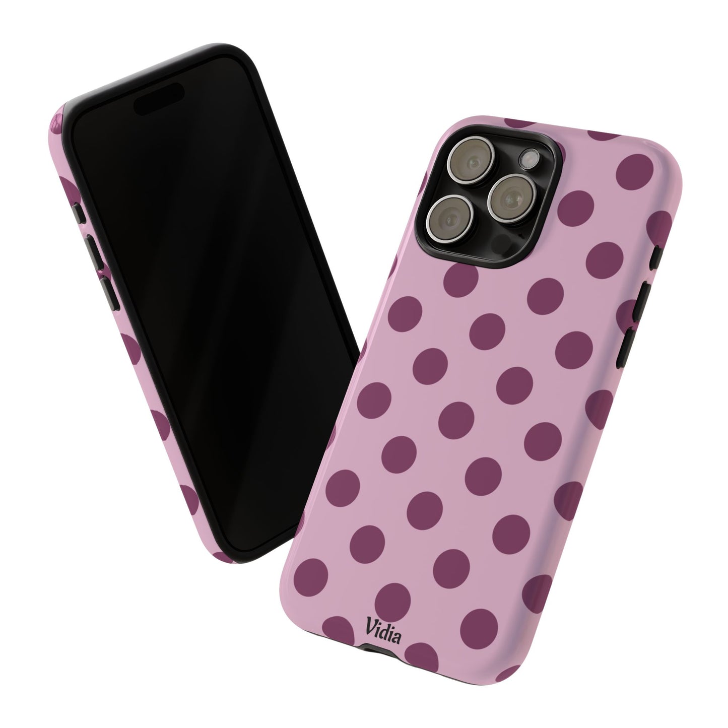 Berry polka dot