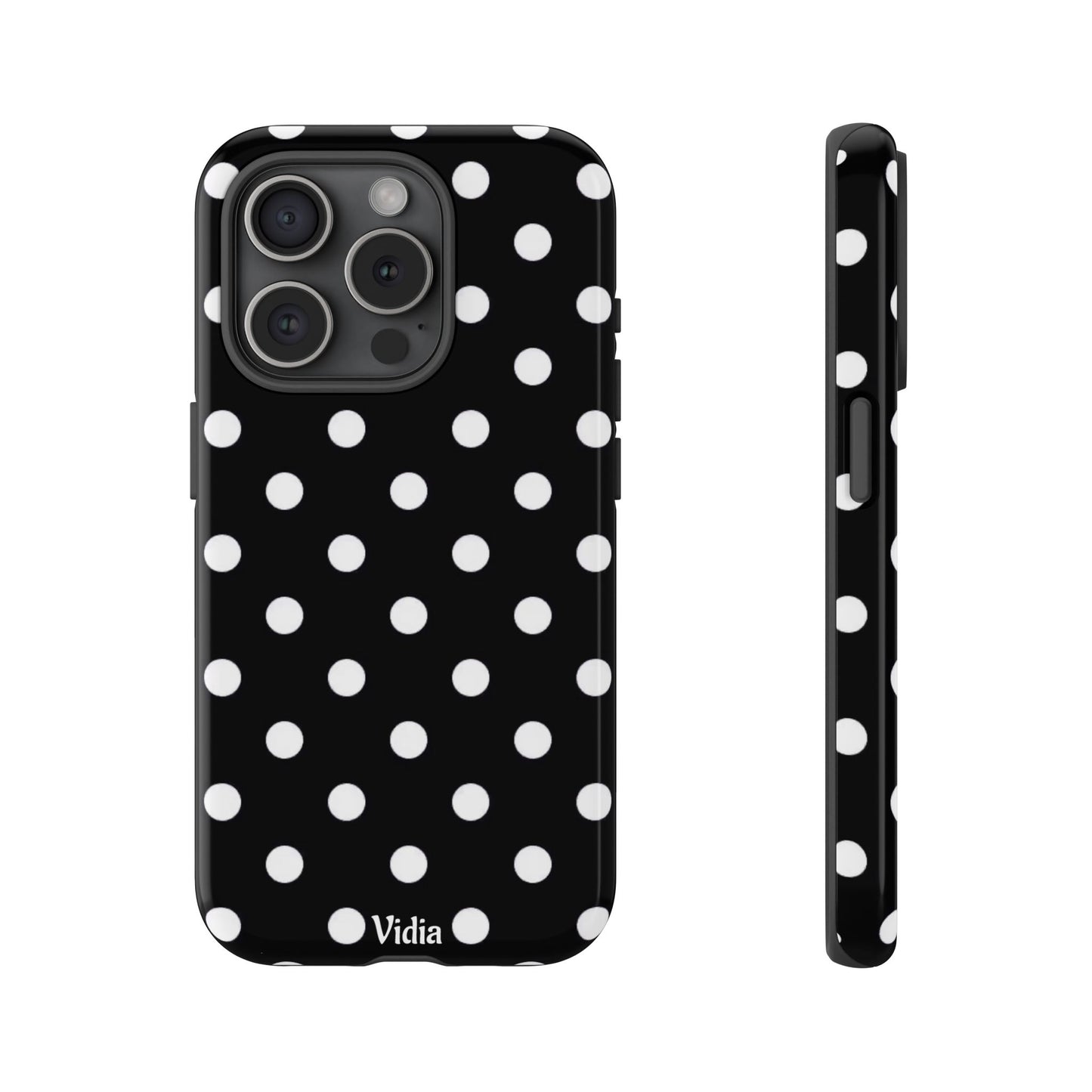Black & White polka dot