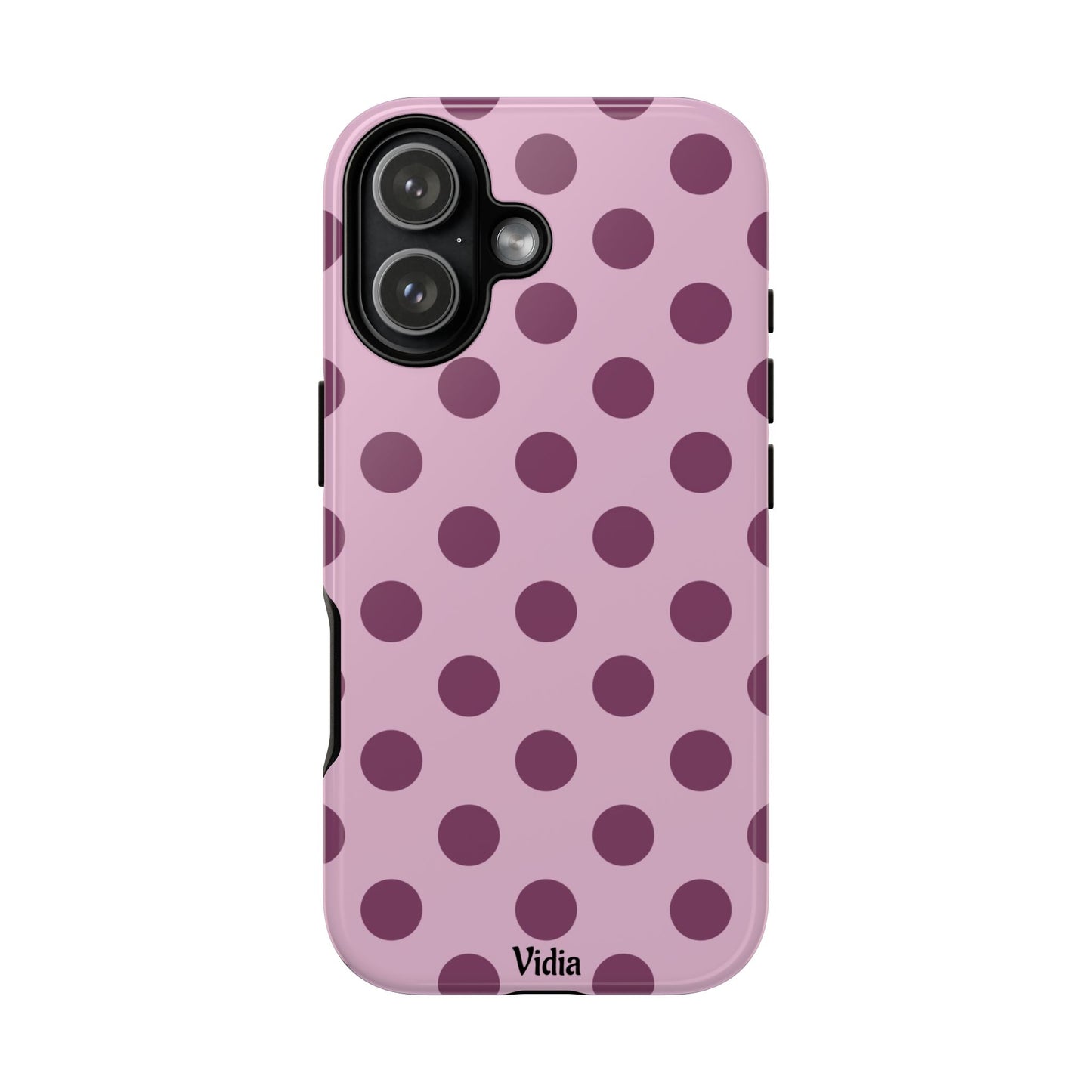 Berry polka dot
