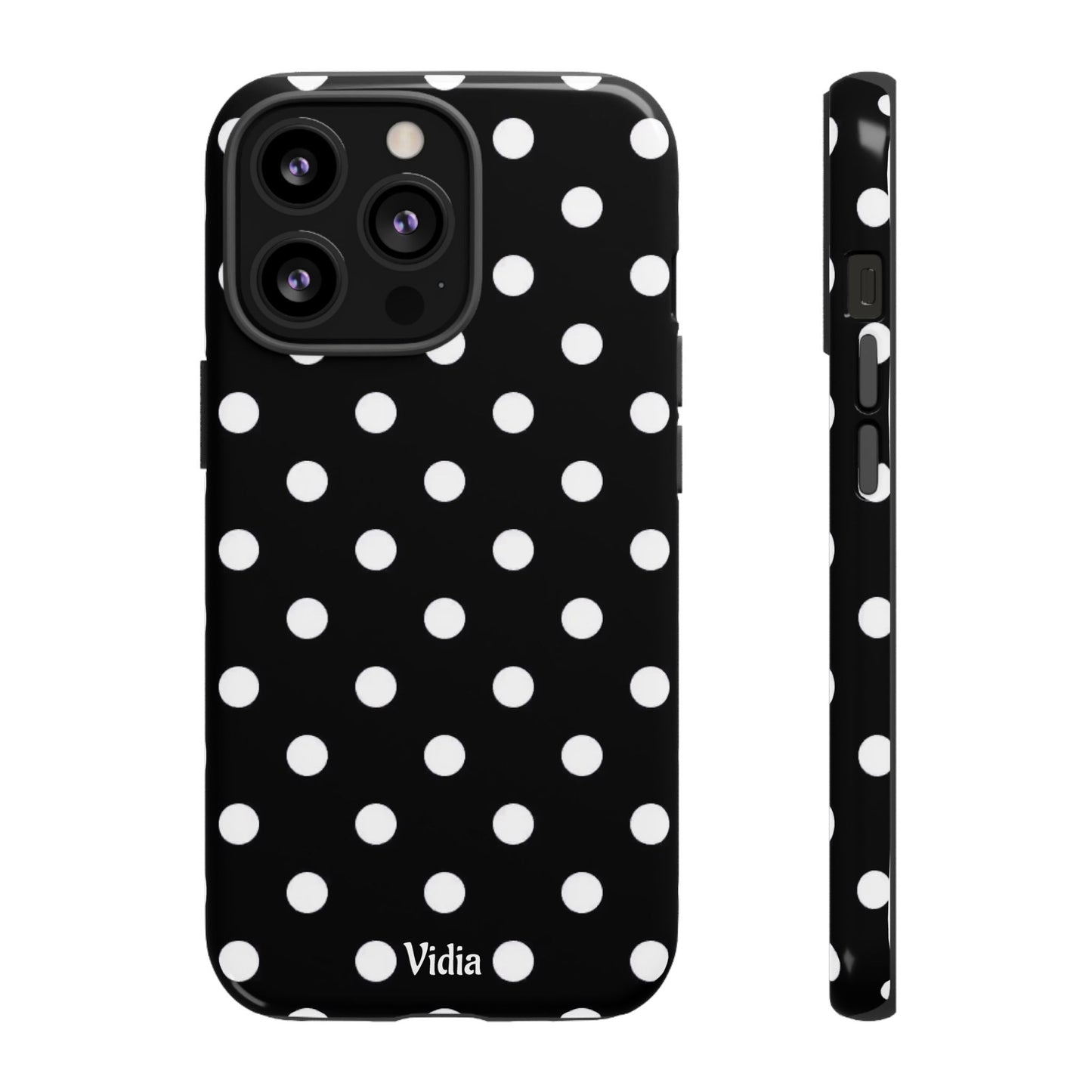 Black & White polka dot
