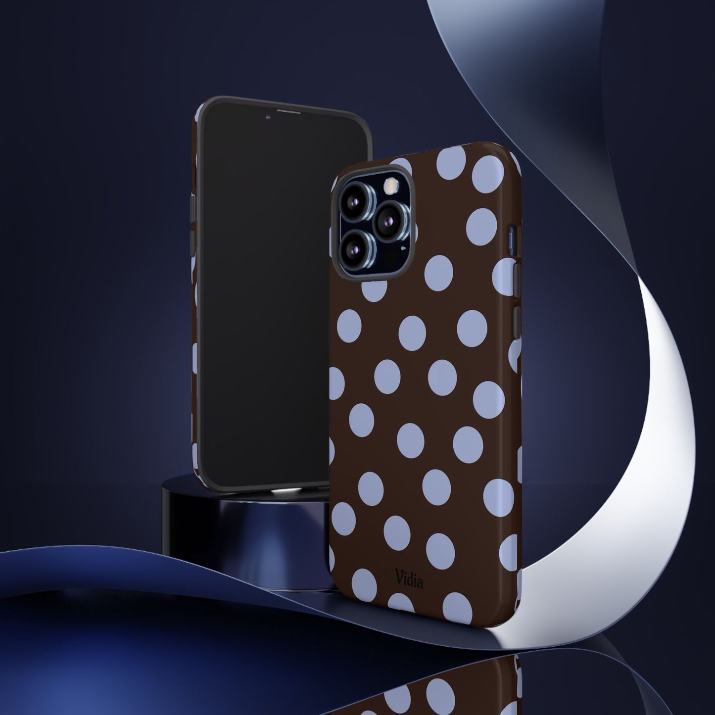 Chocolate polka dot
