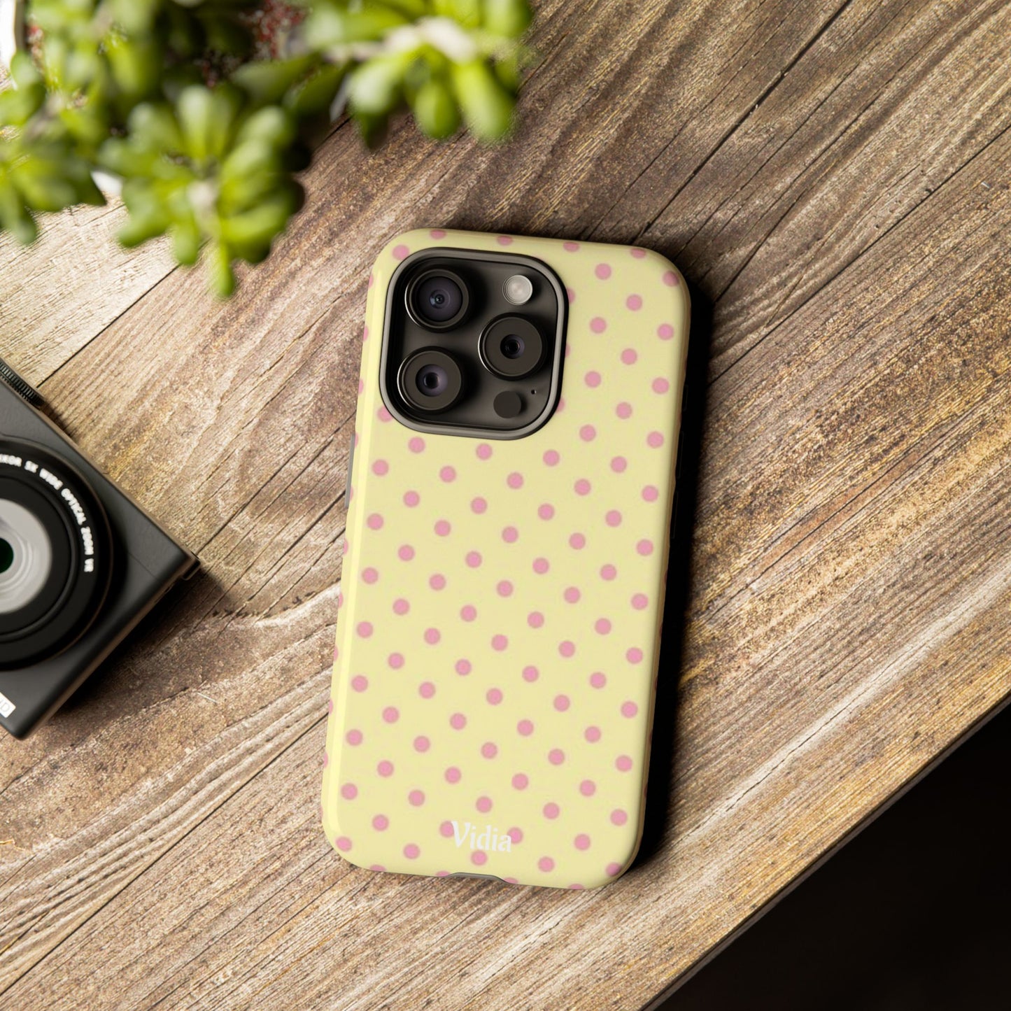 Lemon polka dot