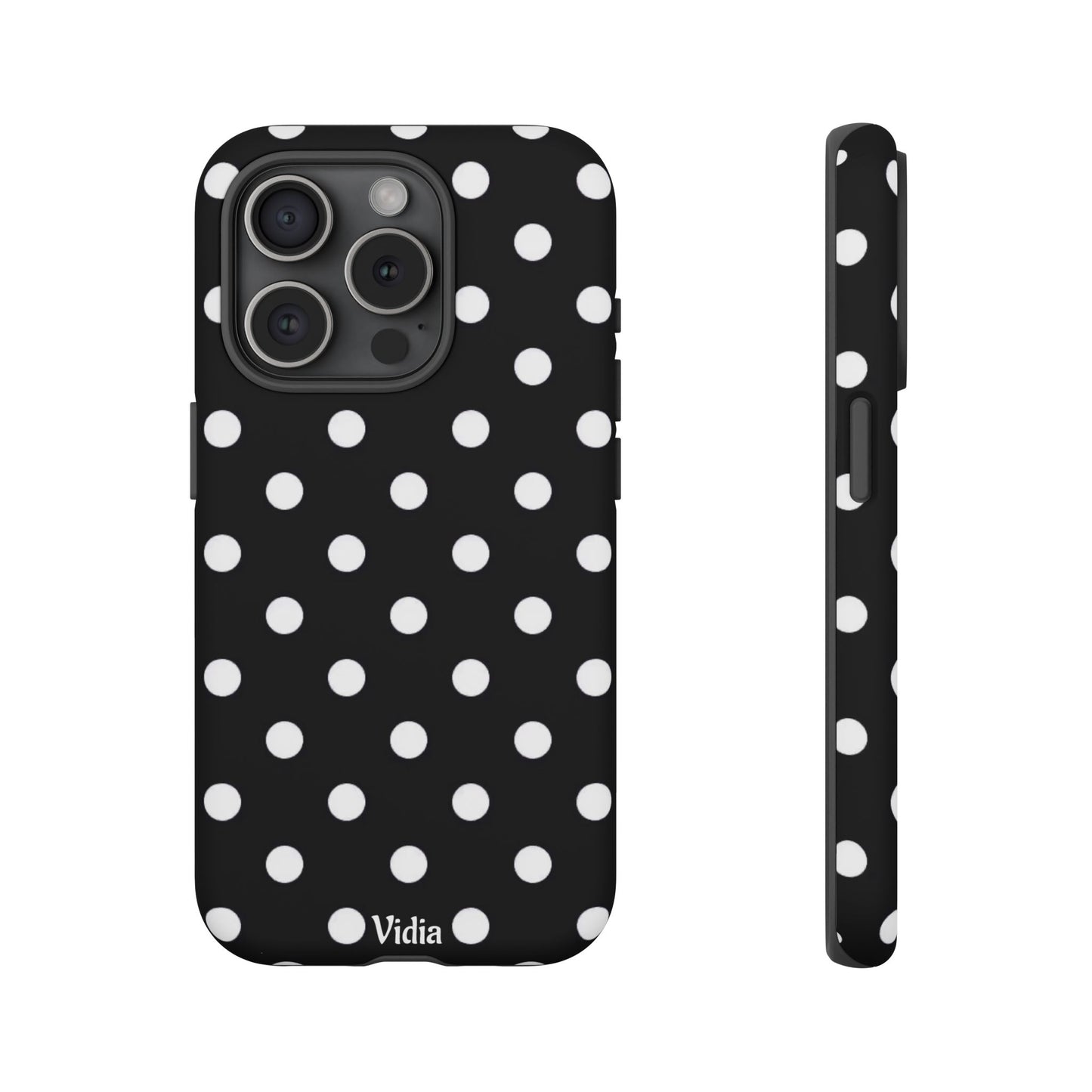 Black & White polka dot