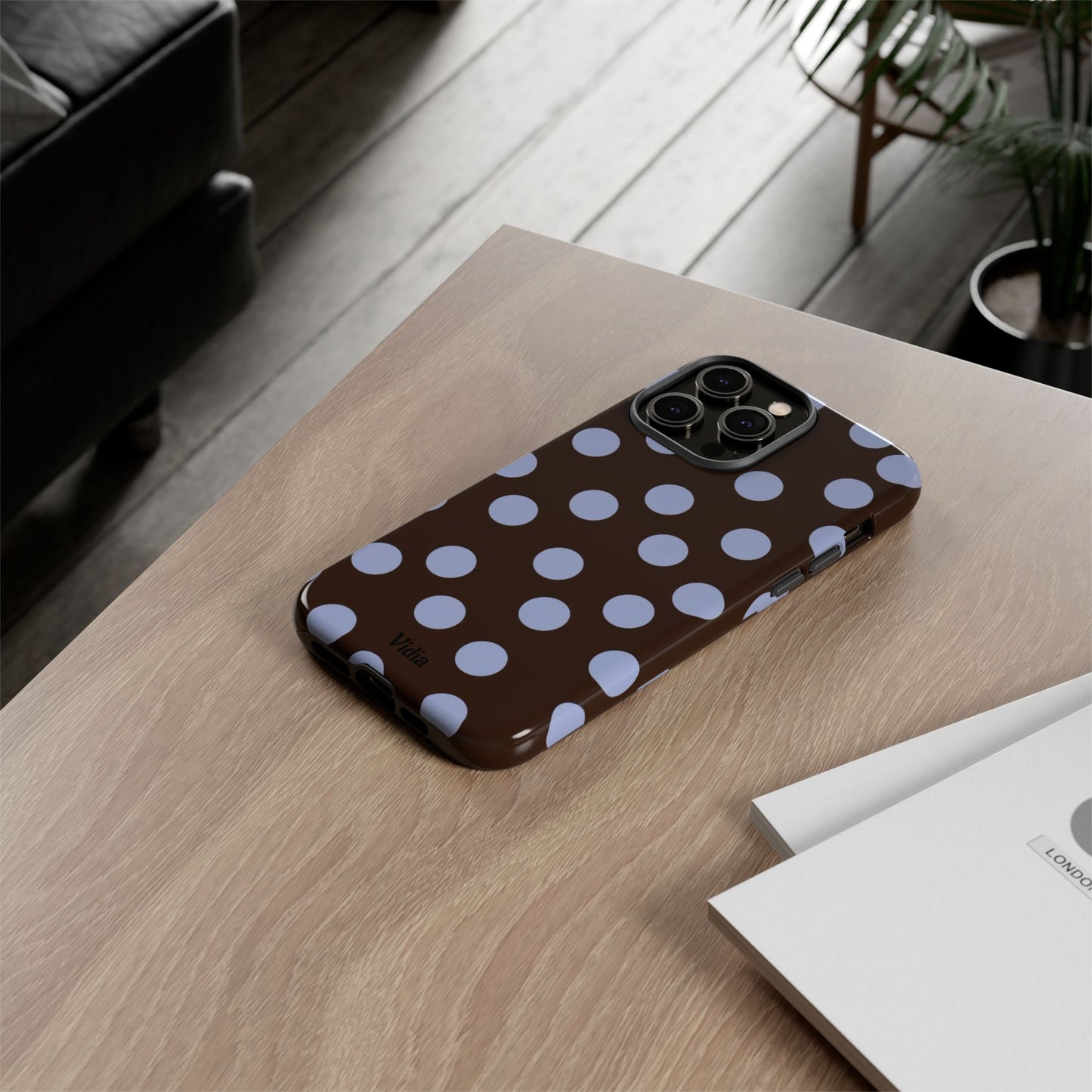 Chocolate polka dot