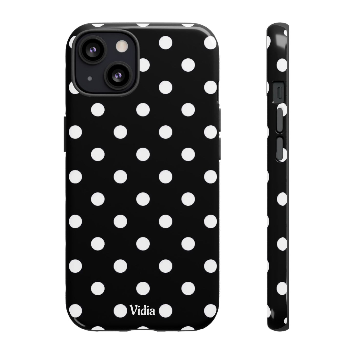 Black & White polka dot