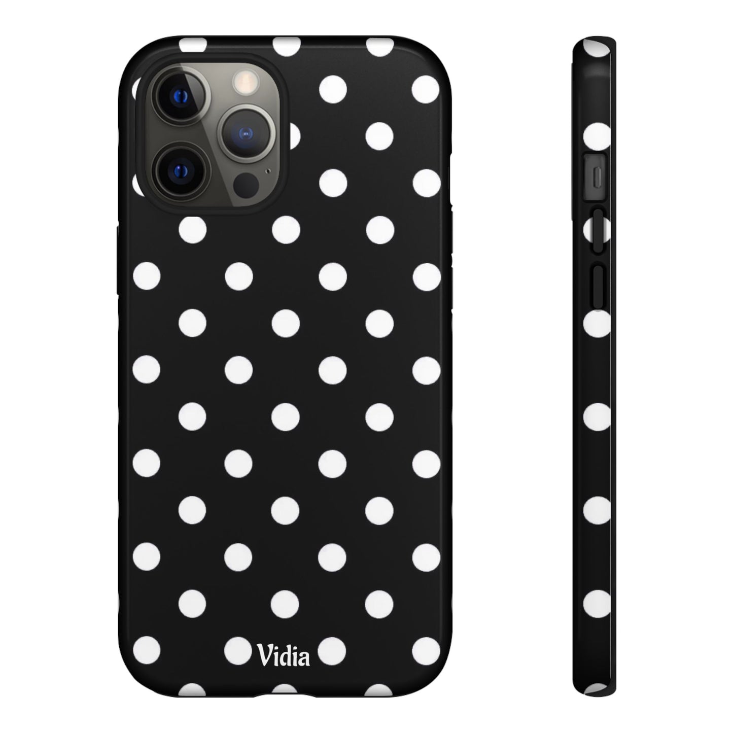 Black & White polka dot