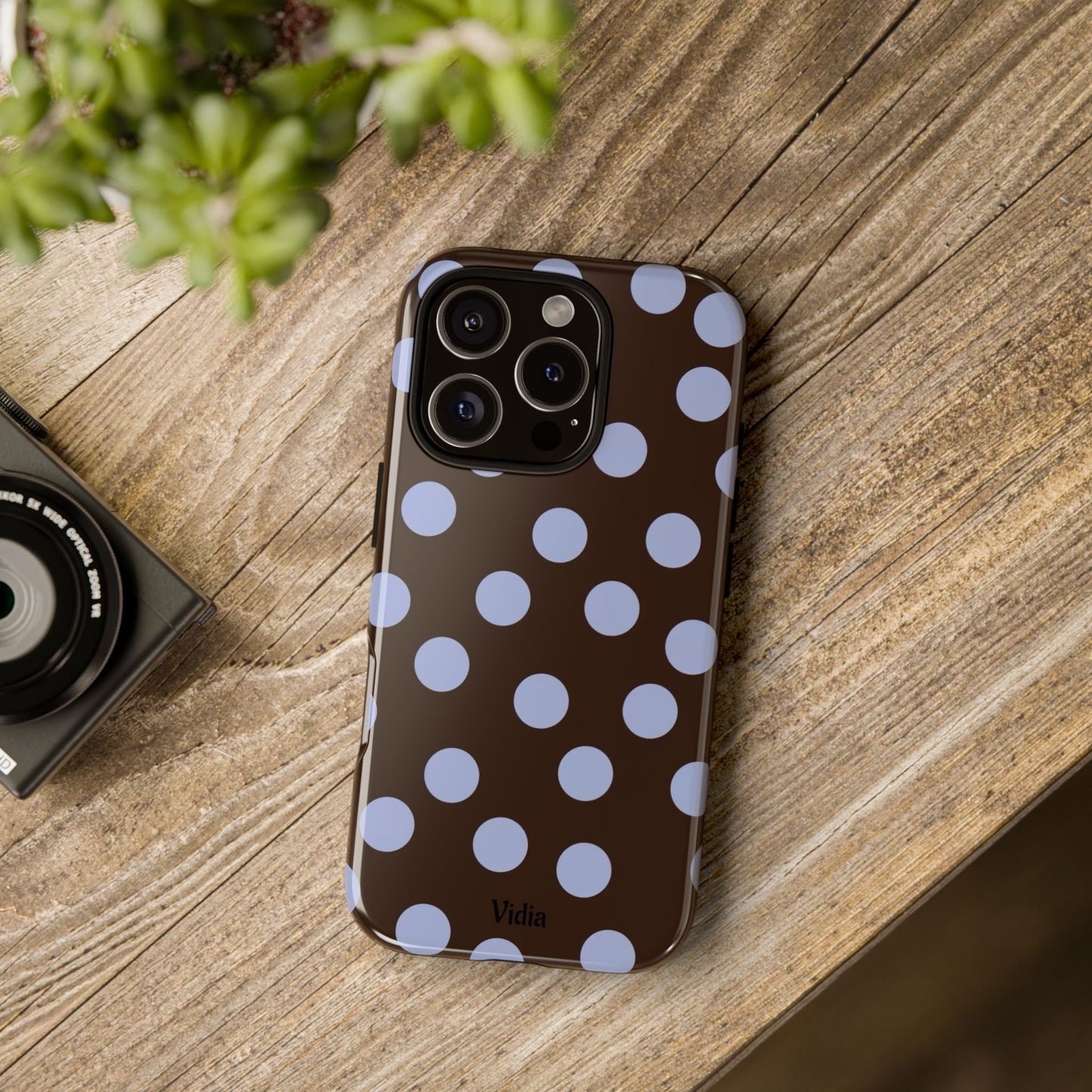 Chocolate polka dot