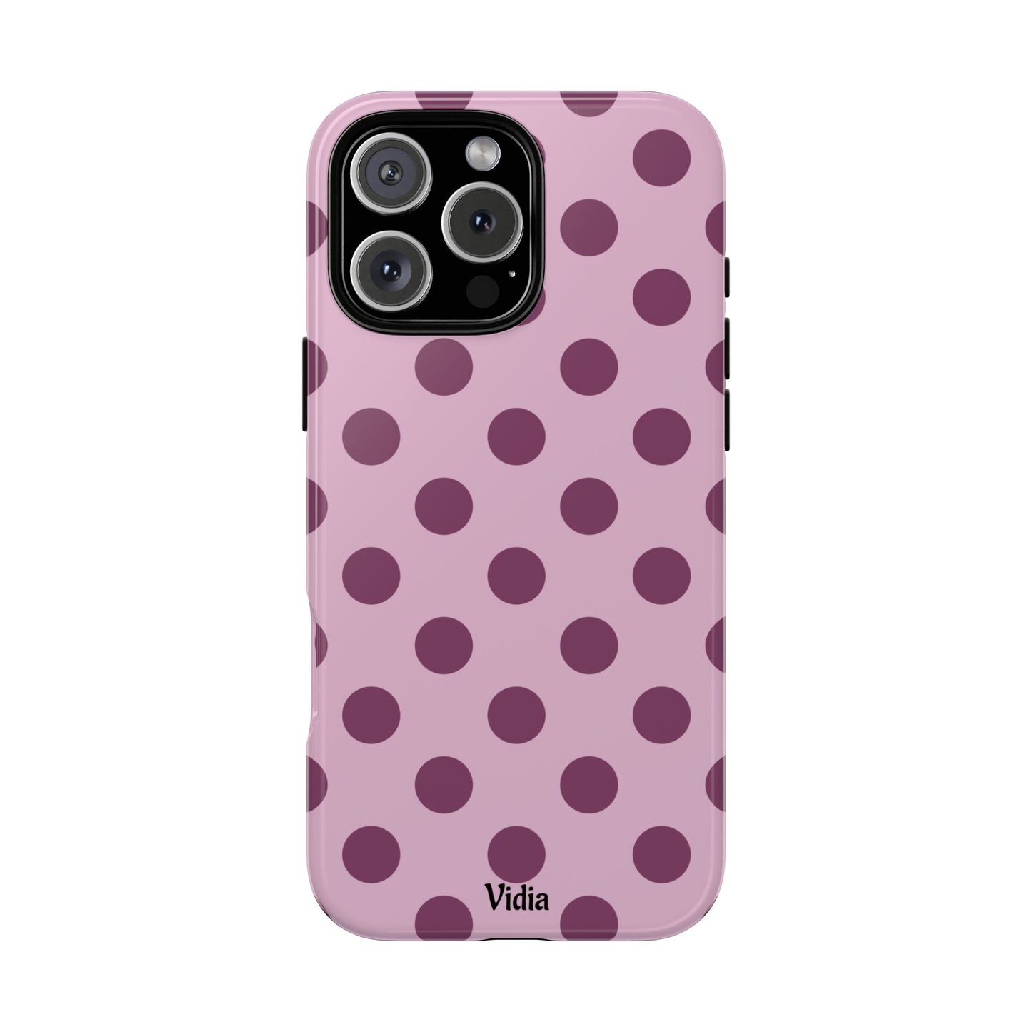Berry polka dot