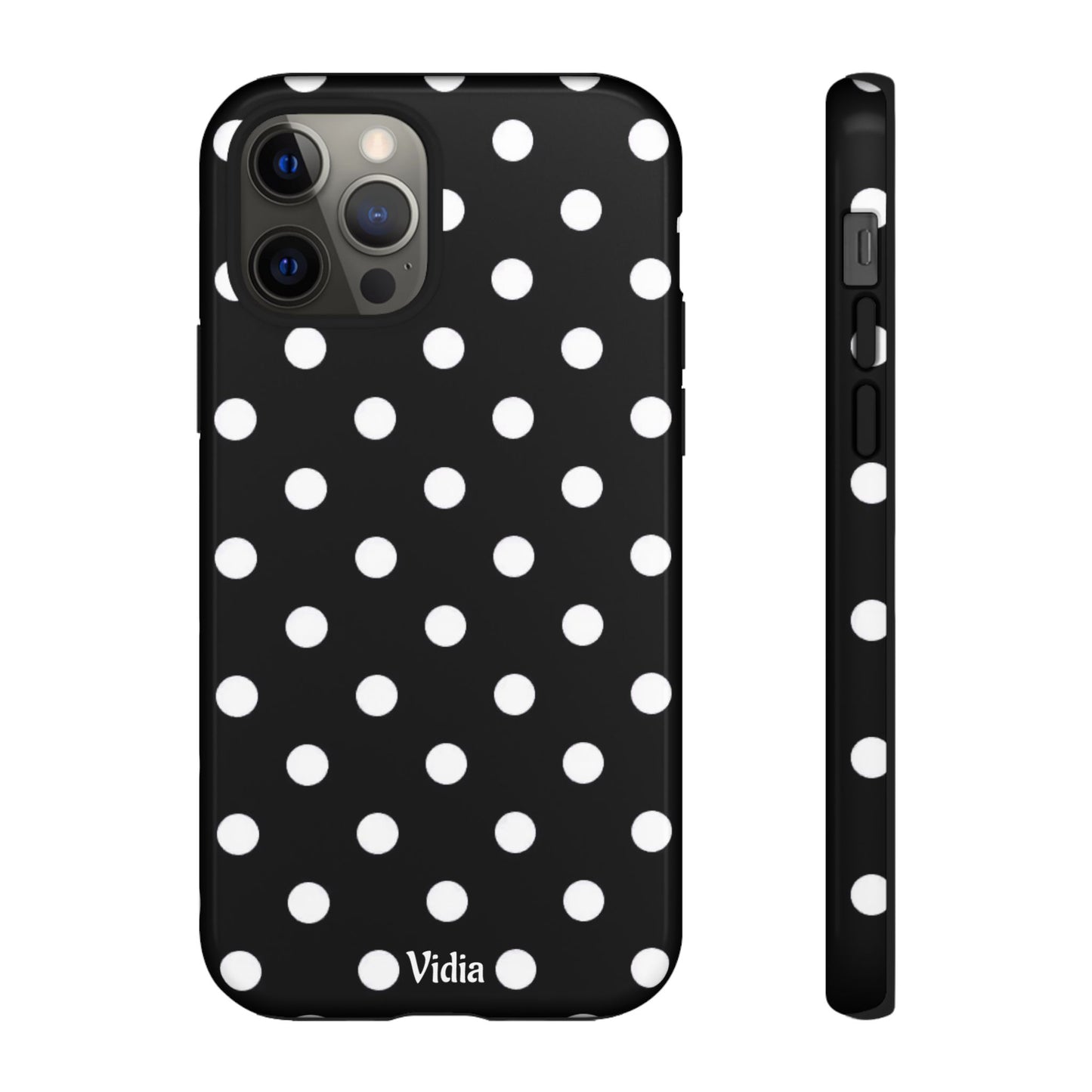 Black & White polka dot