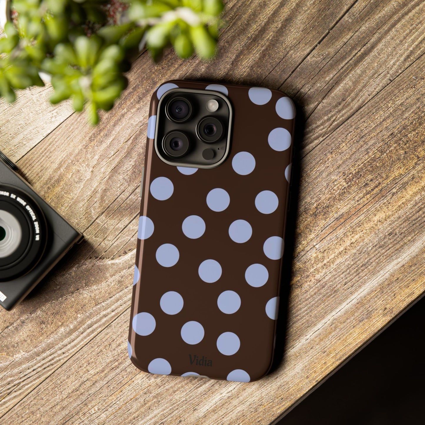 Chocolate polka dot