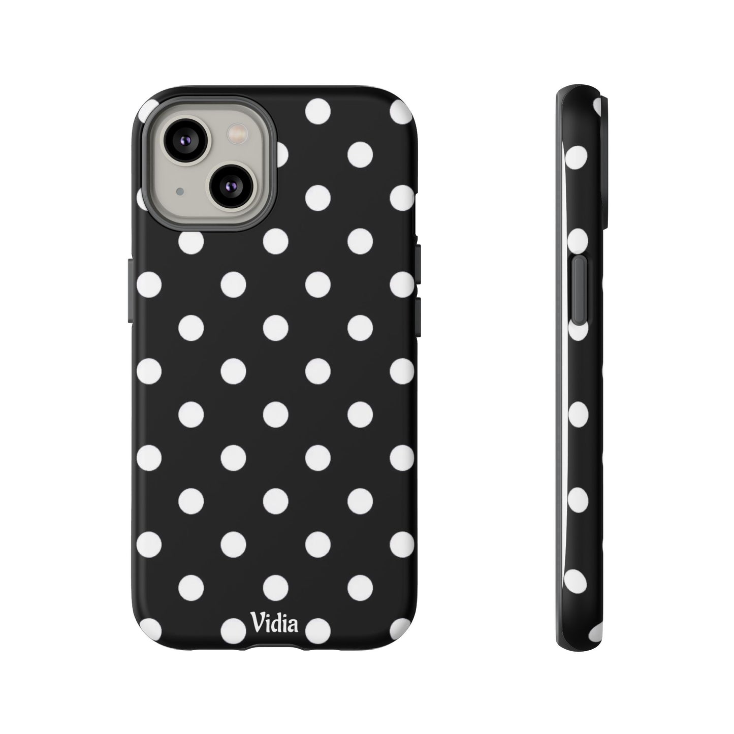 Black & White polka dot