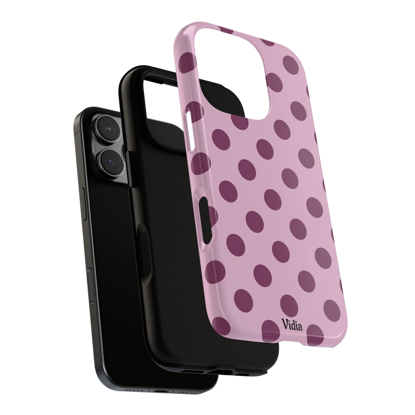 Berry polka dot