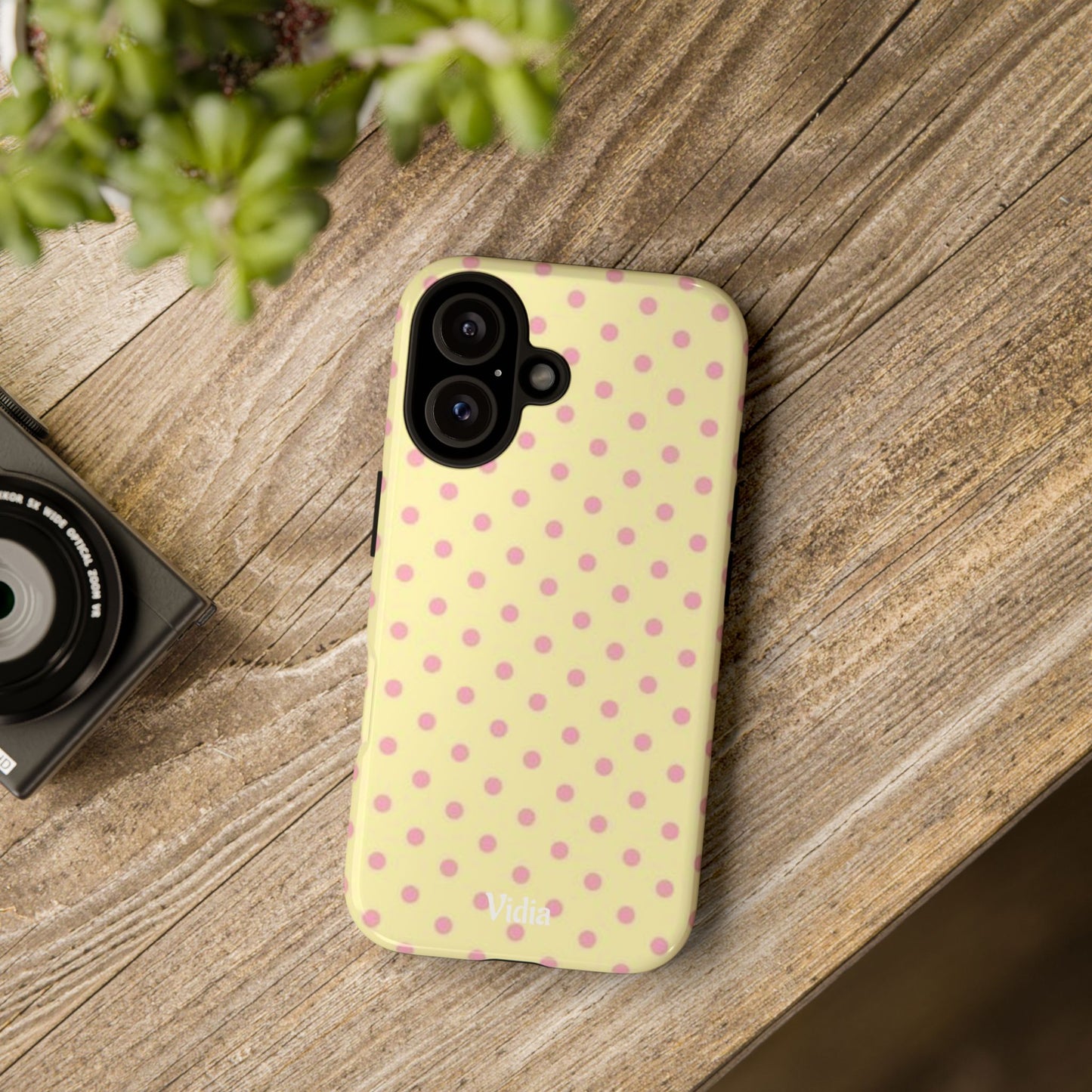 Lemon polka dot