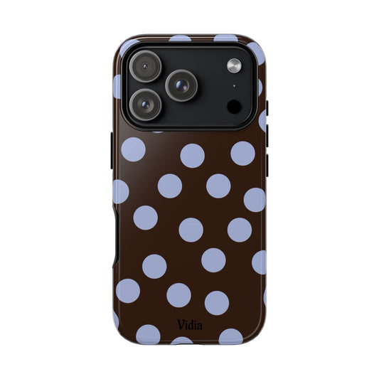 Chocolate polka dot