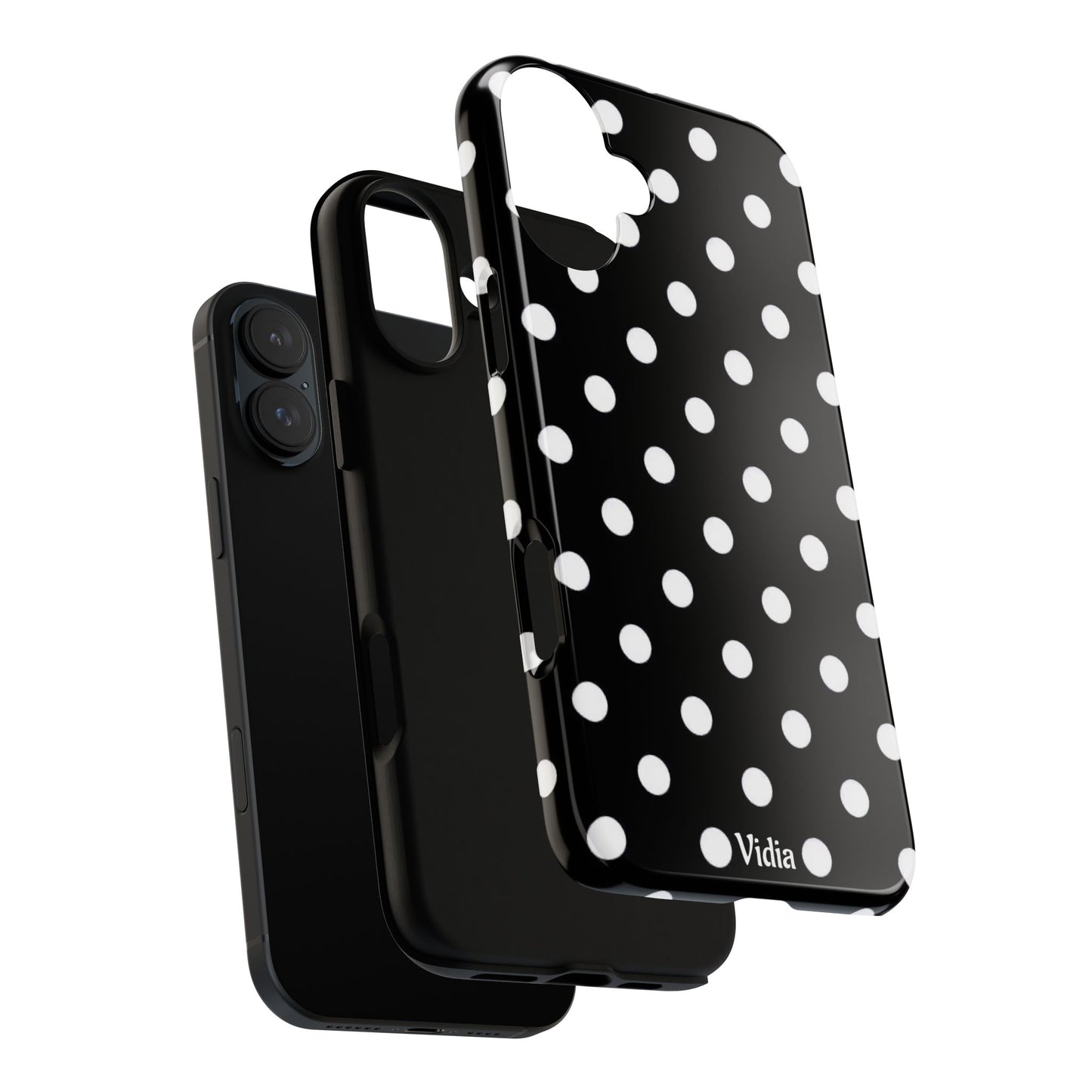Black & White polka dot