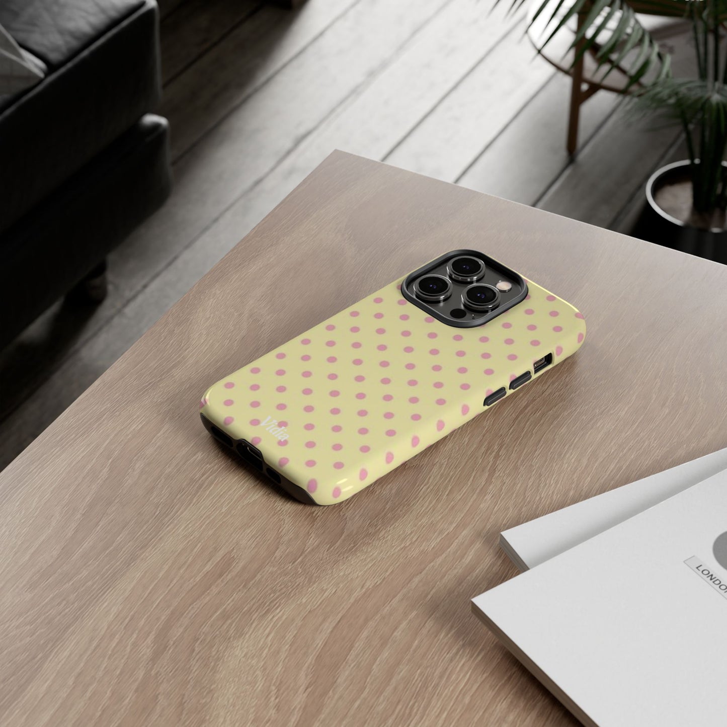 Lemon polka dot