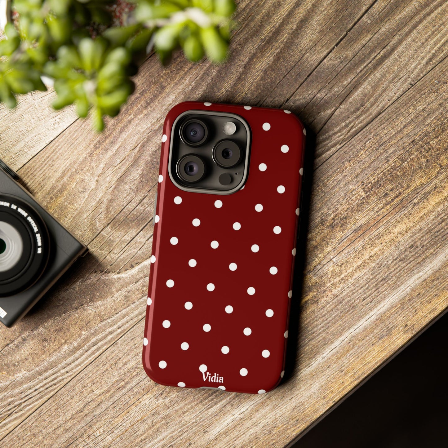 Cherry polka dot