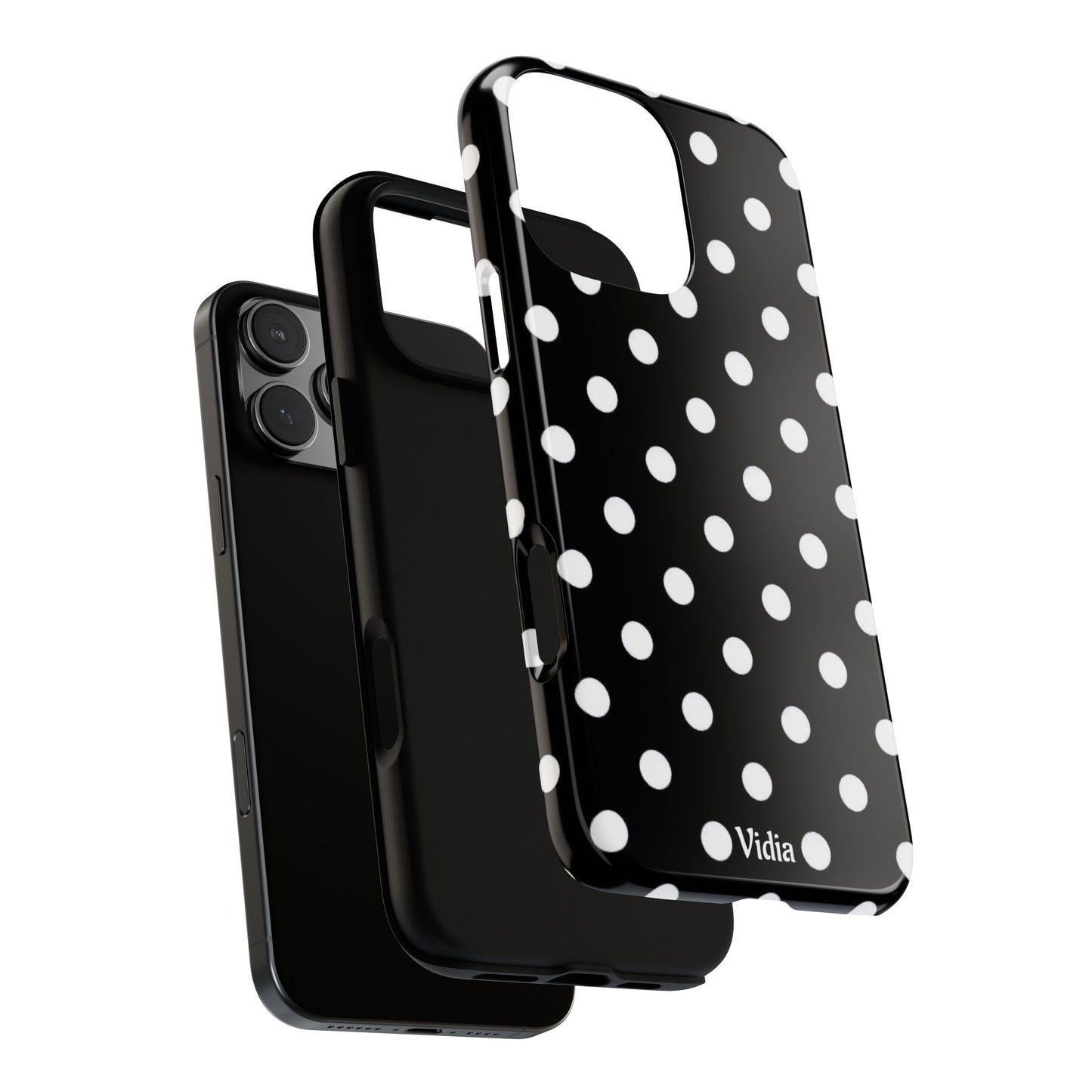 Black & White polka dot