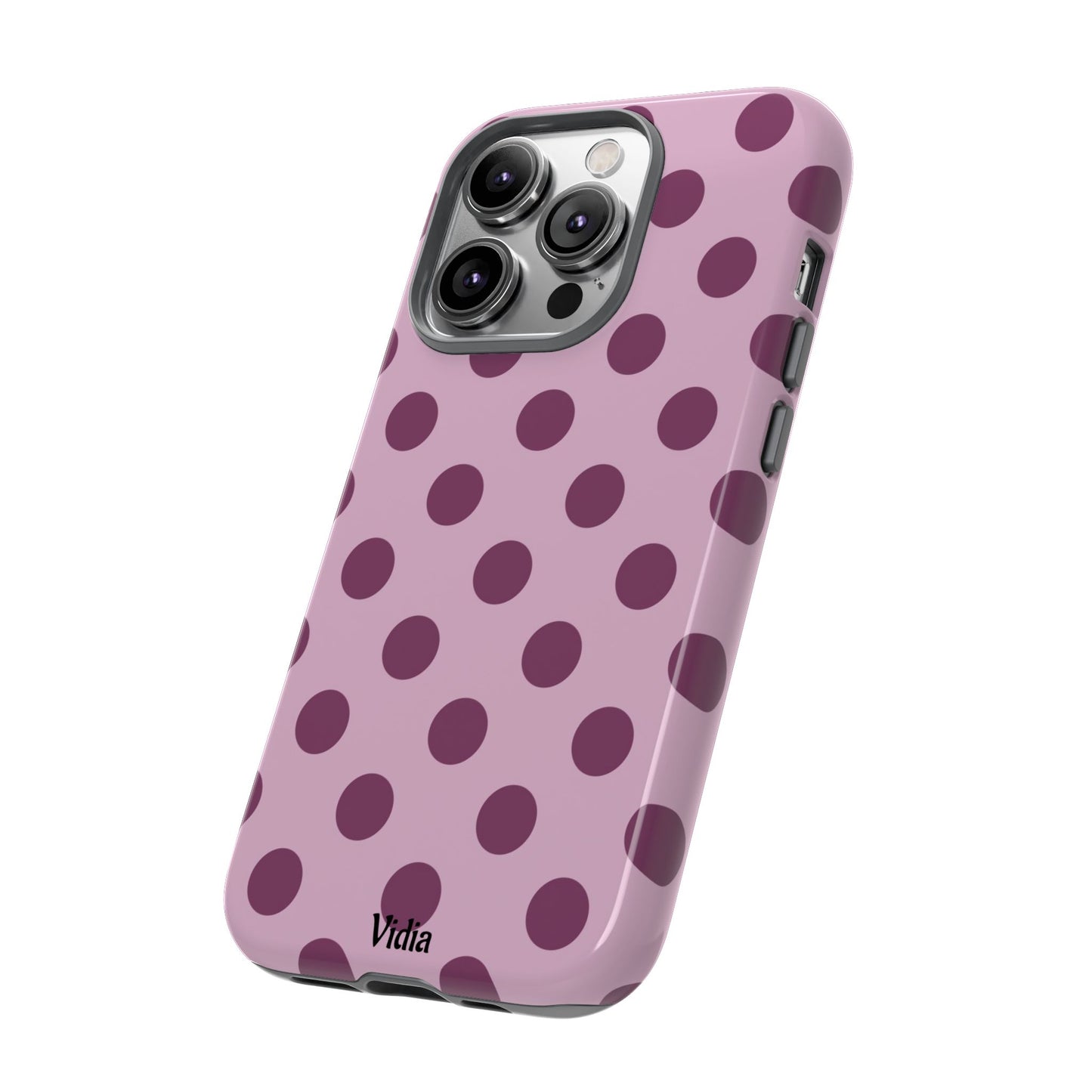 Berry polka dot