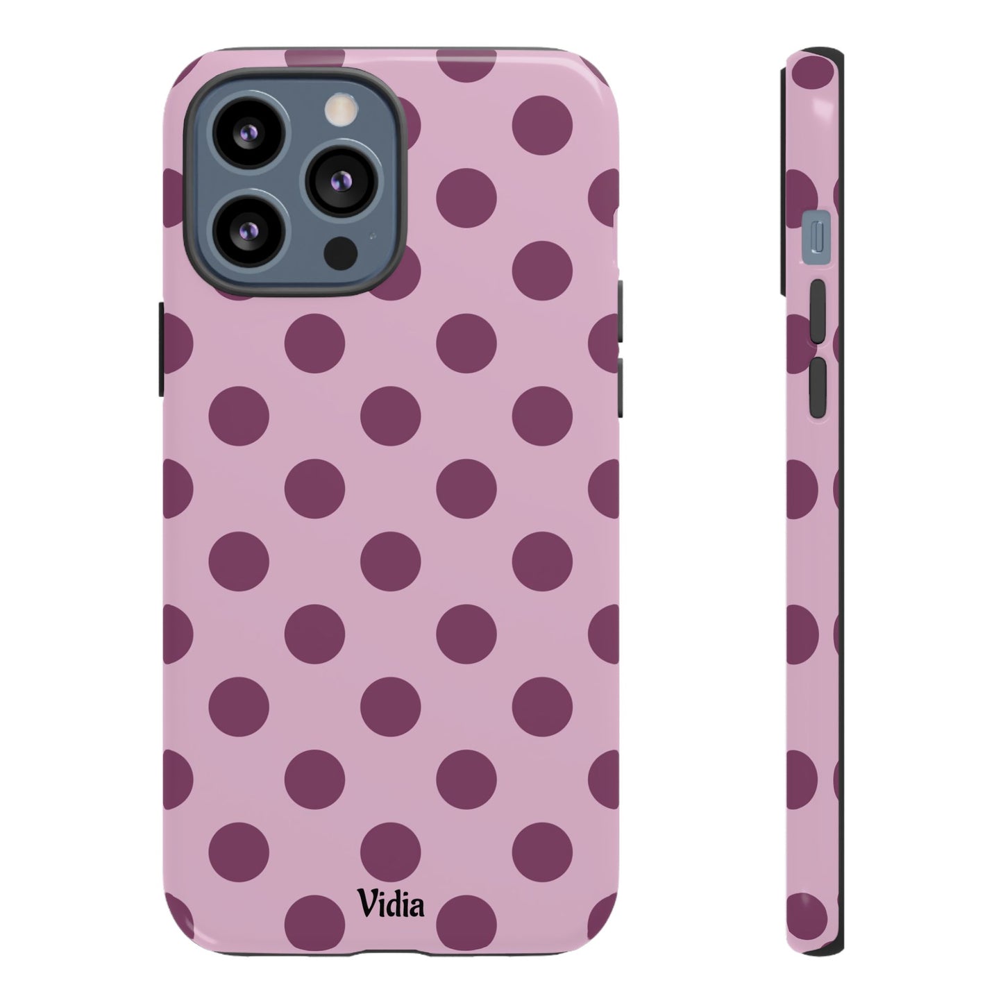 Berry polka dot