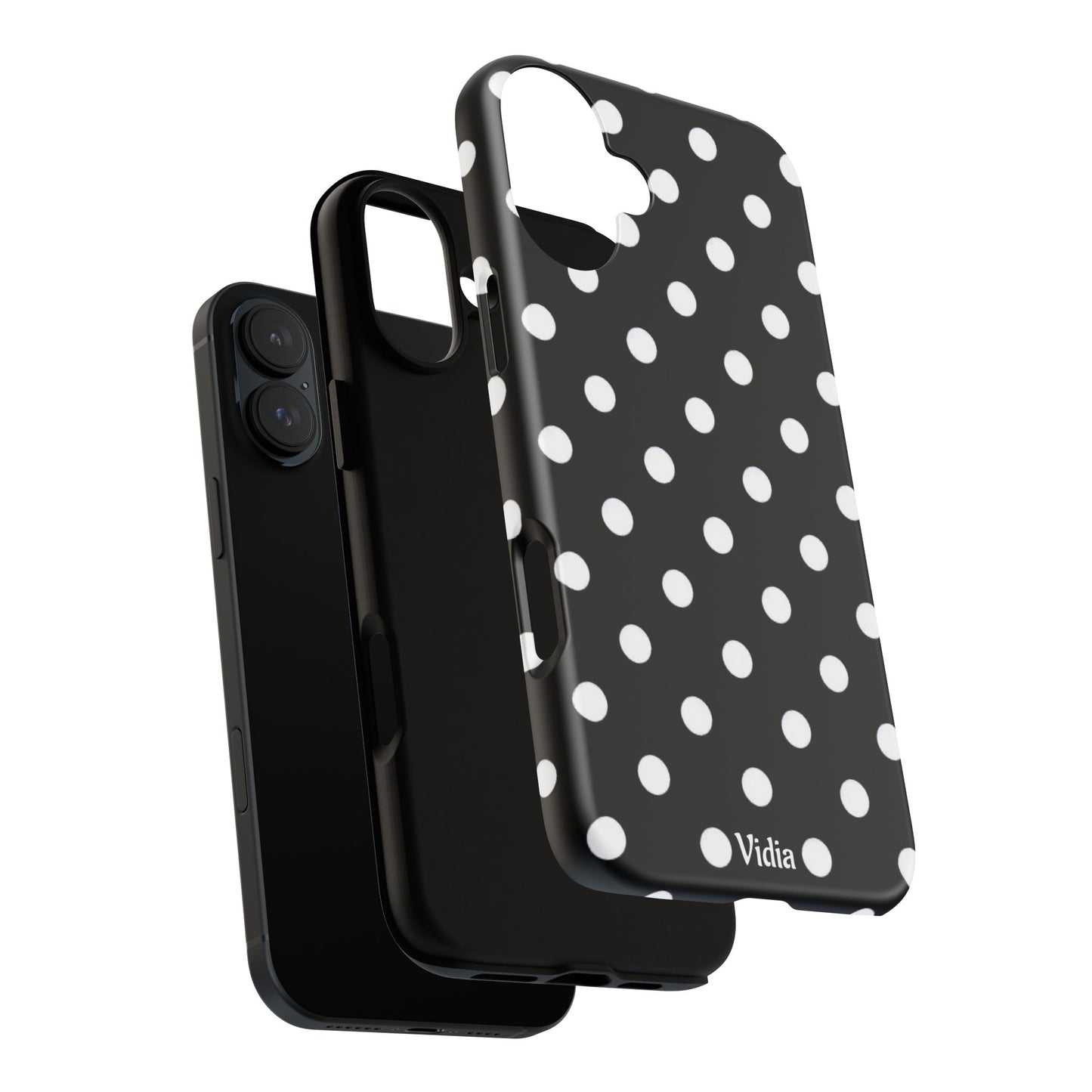 Black & White polka dot