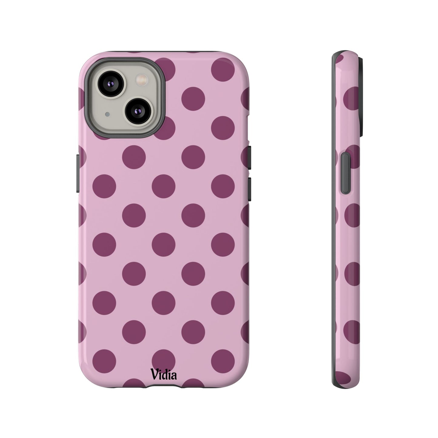 Berry polka dot