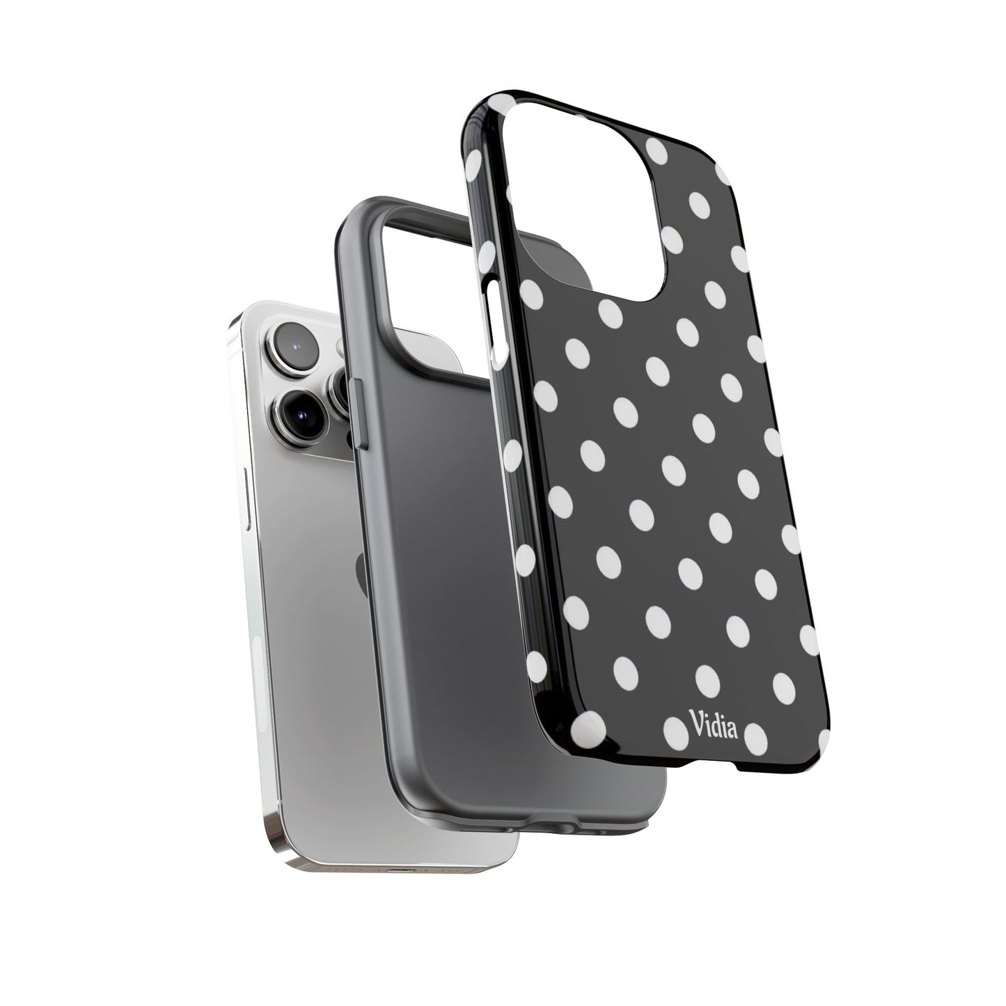 Black & White polka dot