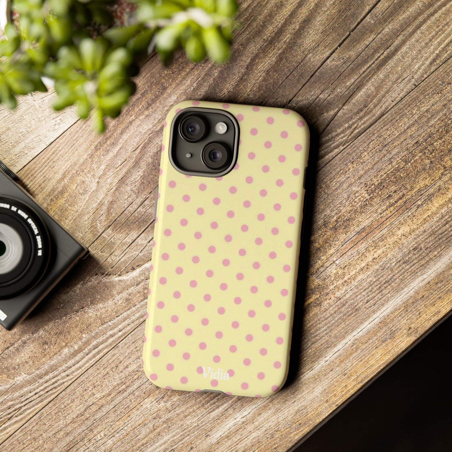 Lemon polka dot