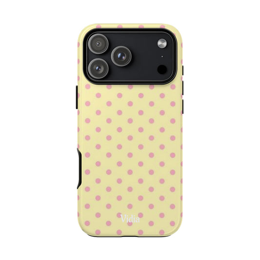 Lemon polka dot