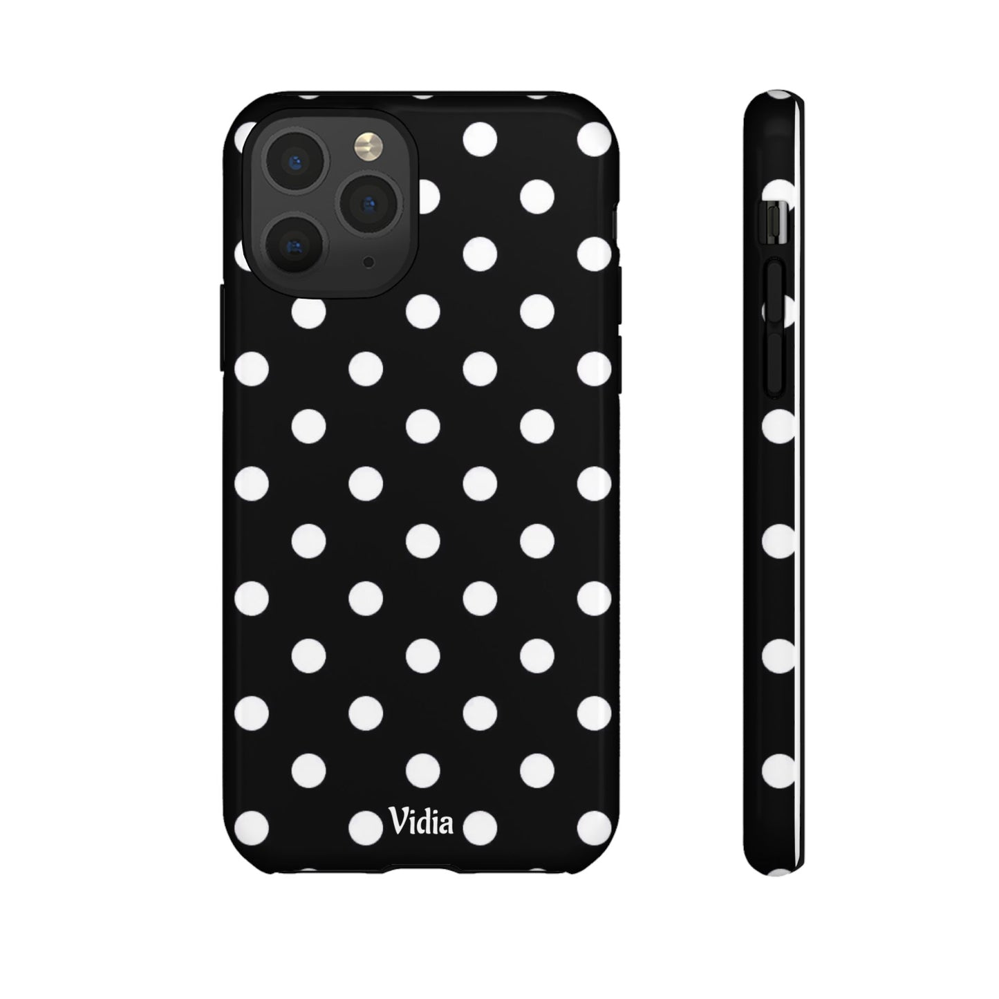 Black & White polka dot