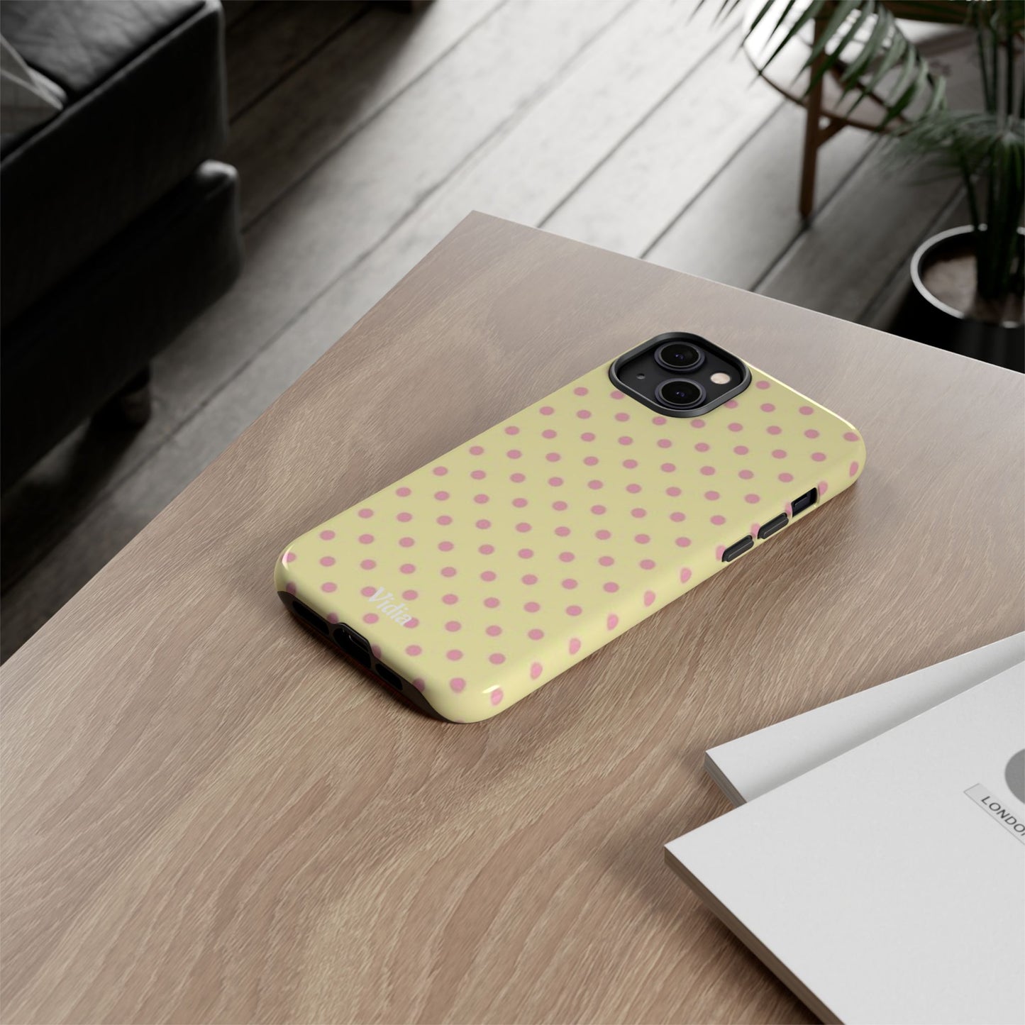 Lemon polka dot