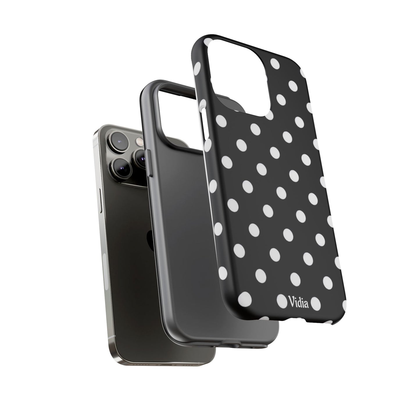 Black & White polka dot
