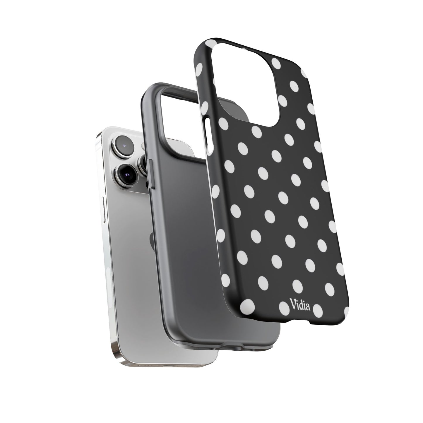 Black & White polka dot