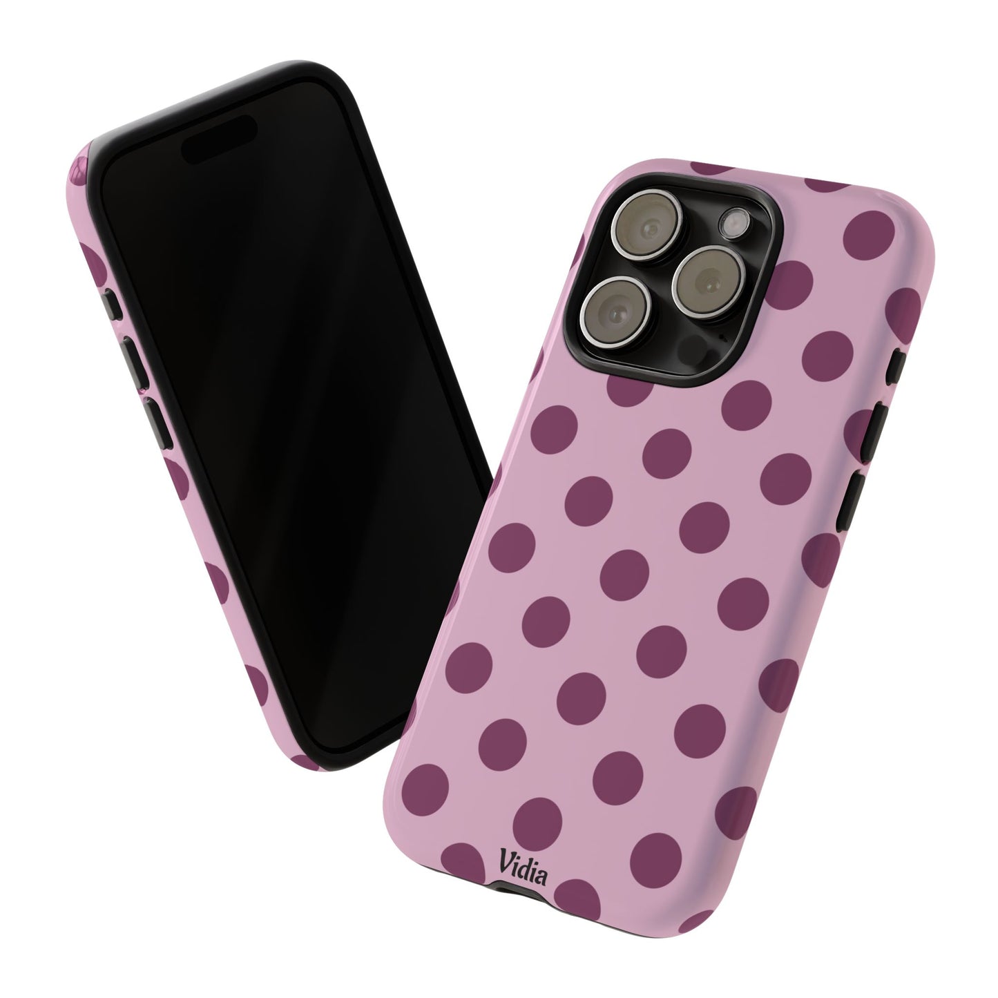 Berry polka dot