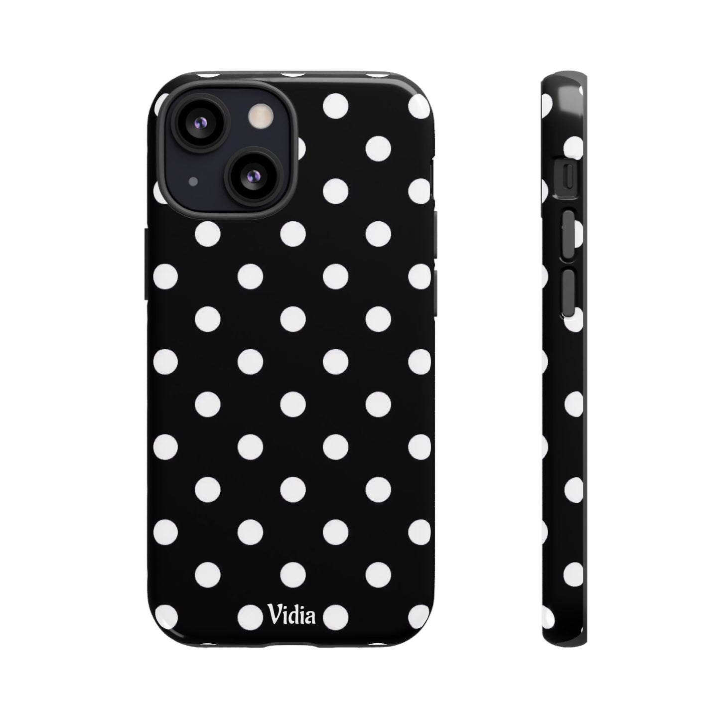 Black & White polka dot