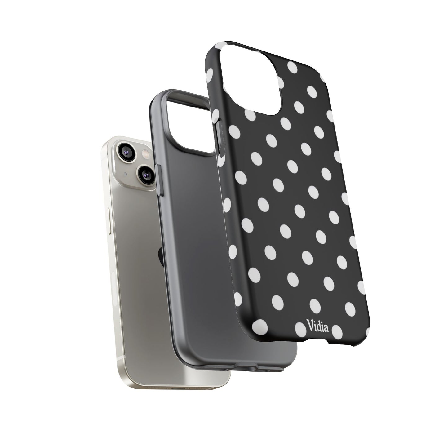 Black & White polka dot