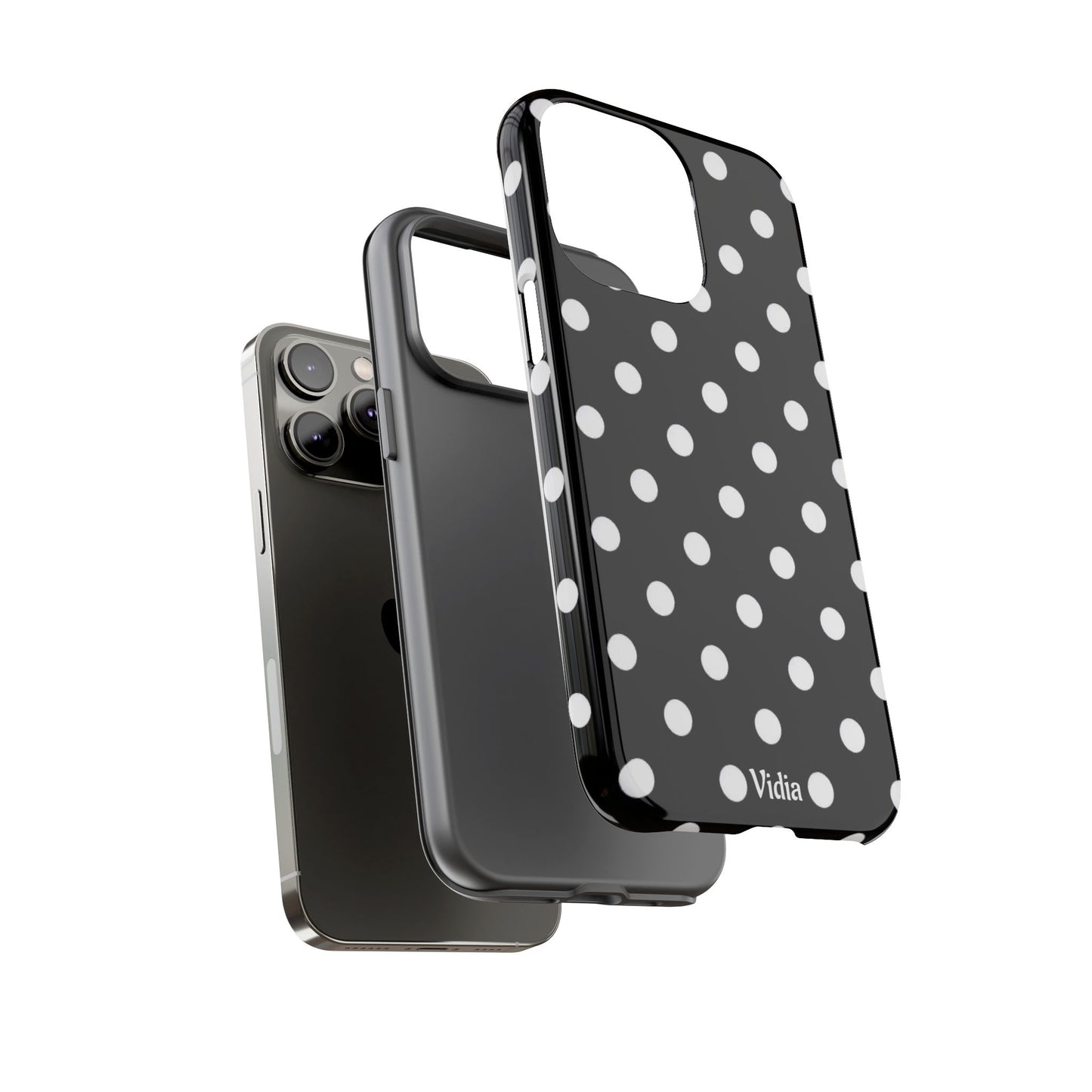 Black & White polka dot