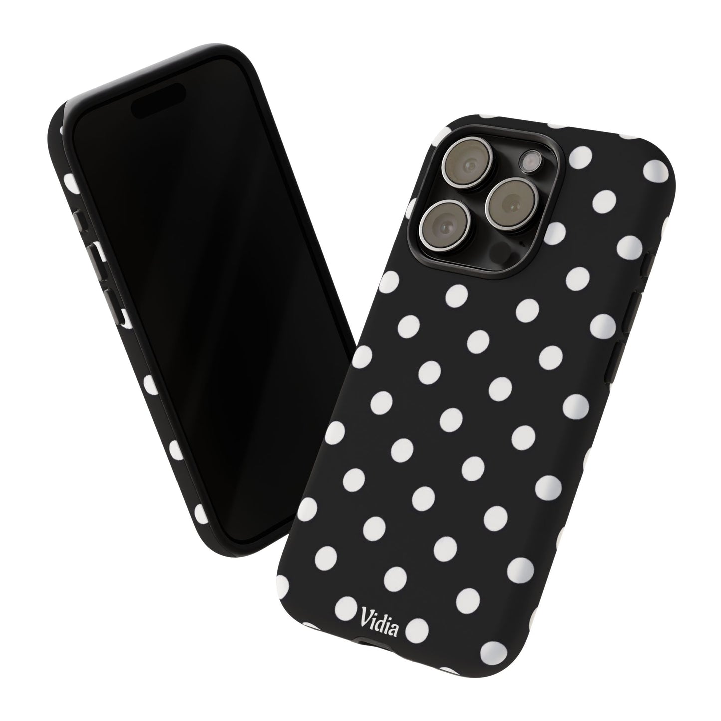 Black & White polka dot