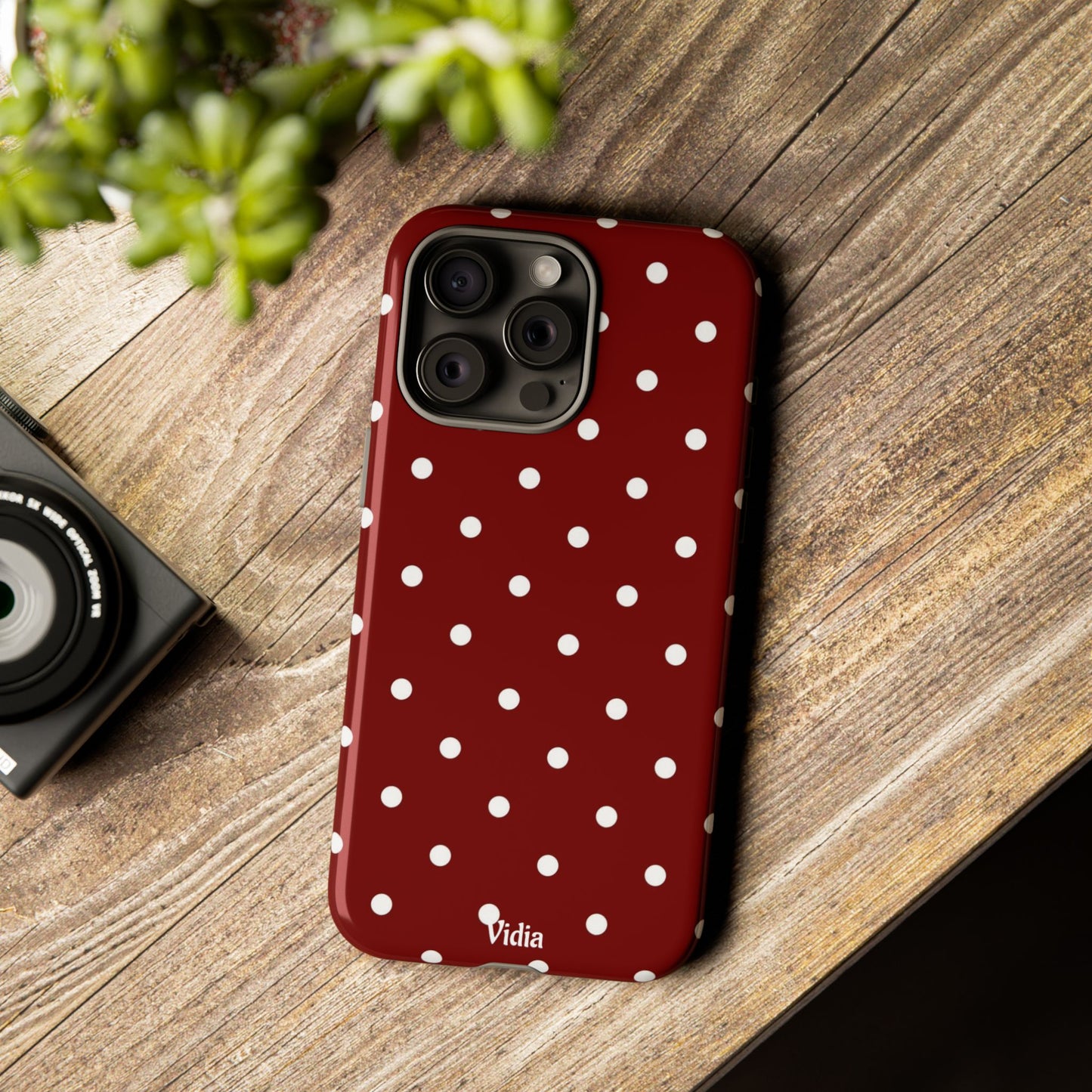 Cherry polka dot