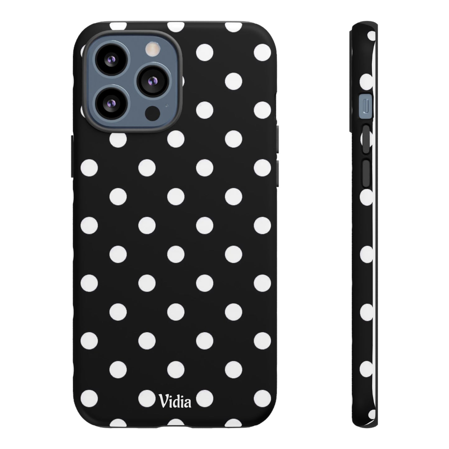 Black & White polka dot